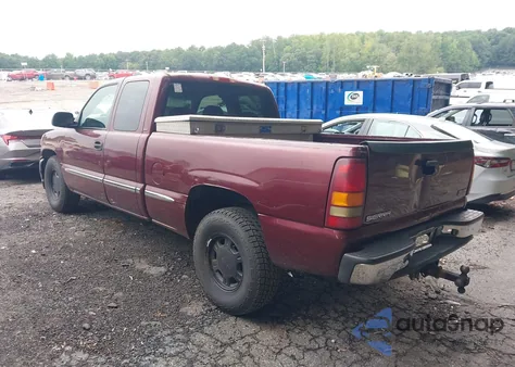 2000 GMC Sierra 1500 Sle z USA, uszkodzony, nr VIN 2GTEC19V6Y1400842
